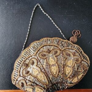 Beaded evening bag